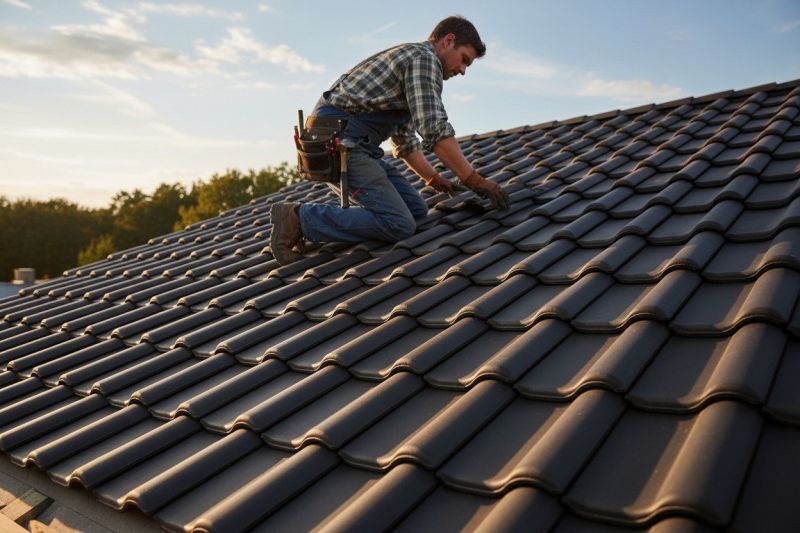 Clay Tile Roofing Installation