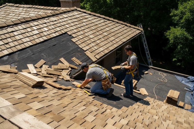 Cedar Shingles Repair detail